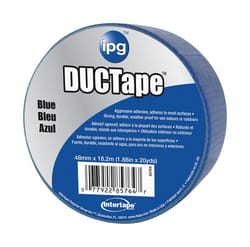 IPG JobSite 1.88 in. W X 20 yd L Blue Duct Tape