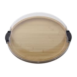 Farberware 14 in. L X 14 in. W X 3 in. Bamboo Charcuterie Board