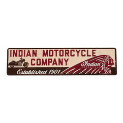 Open Road Brands Indian Motorcycle Company Sign Tin 1 pk