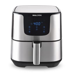 Kalorik Silver 6 qt Programmable Digital Air Fryer