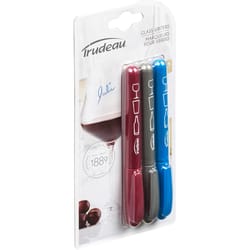 Trudeau Assorted Plastic Glass Markers