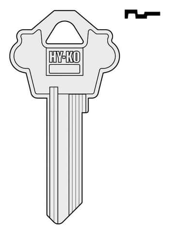 Hillman Slot/Without Slot Domestic Skeleton Key Single - Ace Hardware