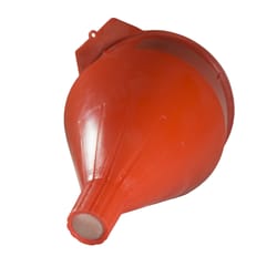Funnel King Red 10.5 in. H Polyethylene 6 qt Funnel