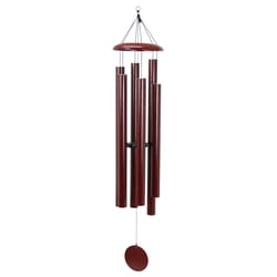 Corinthian Bells Ruby Splash Aluminum 65 in. Wind Chime