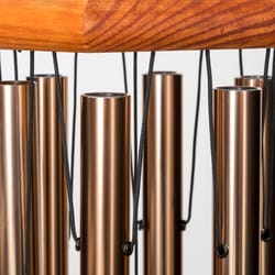 Wind River In Loving Memory Bronze Aluminum/Wood 30 in. Wind Chime
