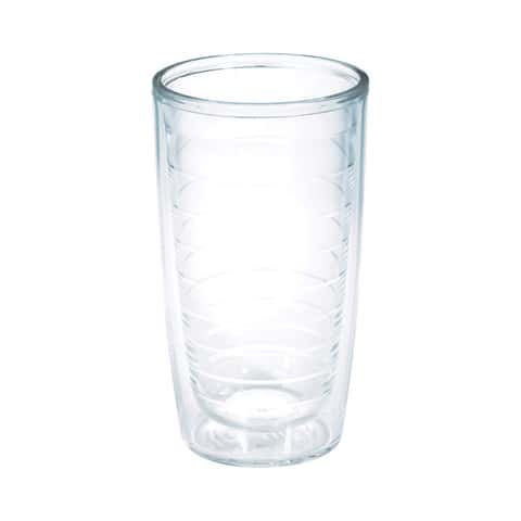 Drinking Glass Set 16 Pcs, Include Eight 16 Oz & Eight 11 Oz Glasses