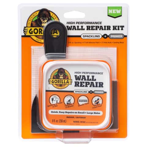 Perfect Wall Patch Wall Plate 6.5 in. W X 10 in. L X 1/4 in. Small Hole  Repair Kit - Ace Hardware