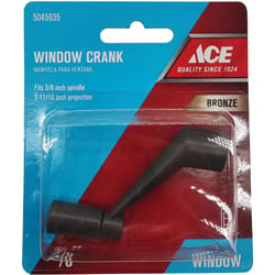 Ace Bronze Zinc Single-Arm Casement Window Crank For Universal