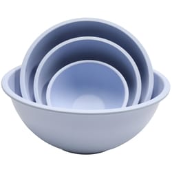 Chef Craft Blue Bamboo/Fiber Mixing Bowl Set