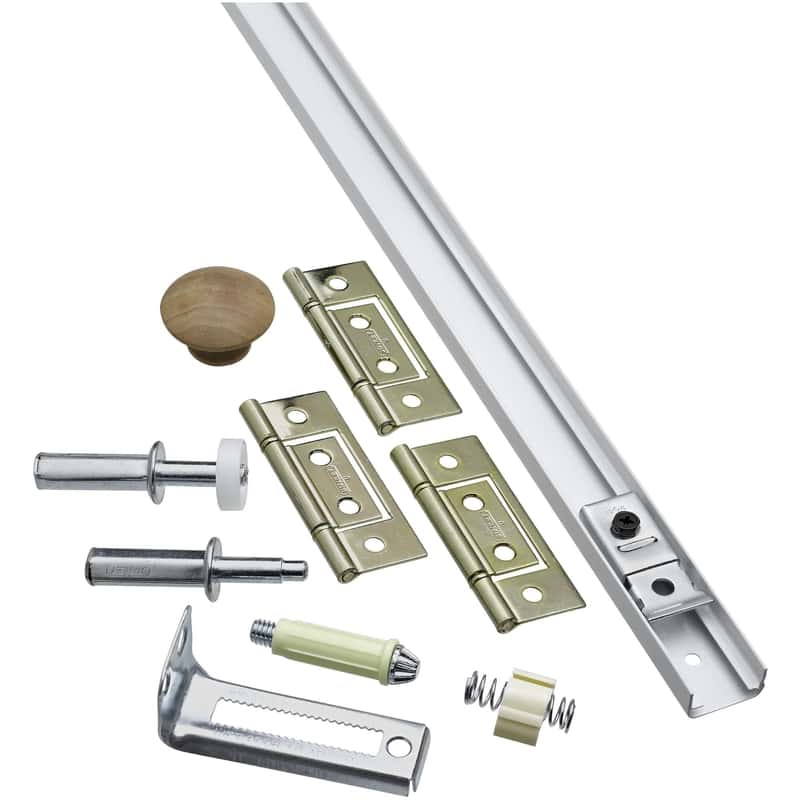 National Hardware White Steel Folding Door Hardware Set 1 pk Ace Hardware