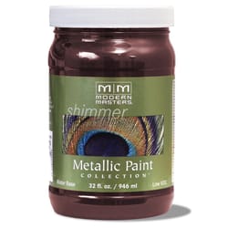 Modern Masters Shimmer Satin Black Cherry Metallic Paint 1 qt