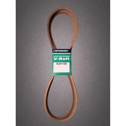Mitsuboshi Super KB Standard Deck Drive Belt 0.63 in. W X 115 in. L For Riding Mowers