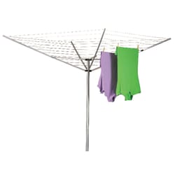 Shop Household Clothes Drying Rack White/Blue Online