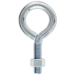 Hampton 1/2 in. X 4 in. L Zinc-Plated Steel Eyebolt Nut Included