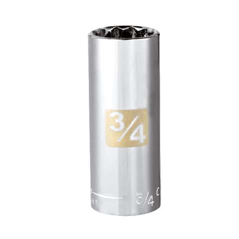 Craftsman SAE 12 Point Deep Socket, 3/4 in. X 3/8 in. Drive
