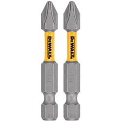 DeWalt Max Fit Phillips #2 X 2 in. L Screwdriver Bit Set Steel 2 pk