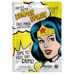Mad Beauty Warner Brothers DC Multicolored Wonder Woman Sheet Face Mask 0.8 oz 12 pk