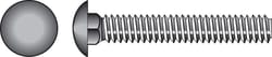 Hillman 3/8 in. X 3 in. L Hot Dipped Galvanized Steel Carriage Bolt 50 pk