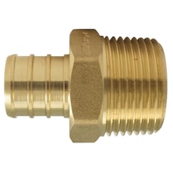 Apollo 3/4 in. PEX Barb in to X 3/4 in. D MPT Brass Adapter