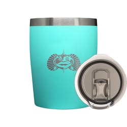 Toadfish 10 fl. oz. Teal BPA Free Rocks Drinkware Gift Set