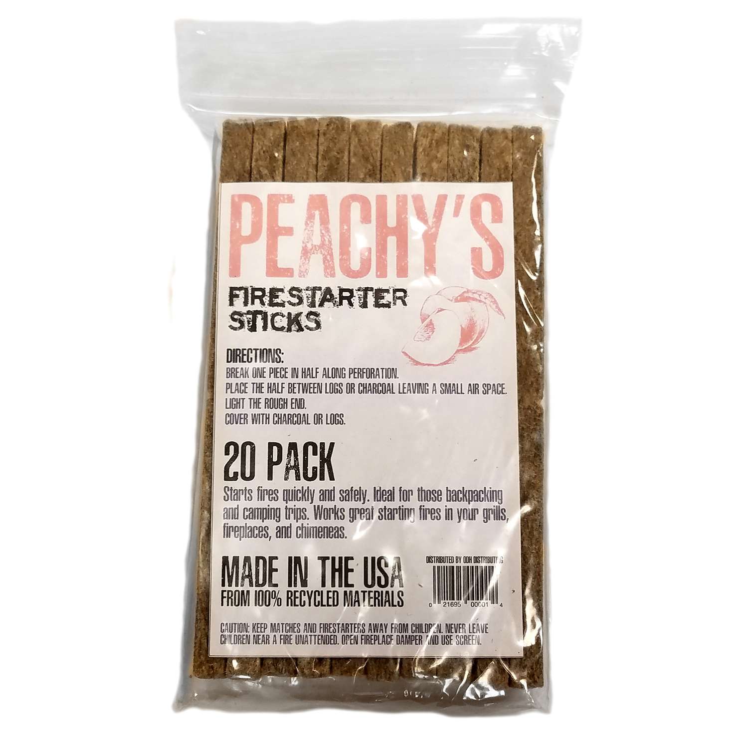 Peachy's Fire Starter 20 pk Ace Hardware