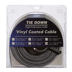 Tie Down Engineering Vinyl Coated Galvanized Steel 1/8 in. D X 100 ft. L Aircraft Cable