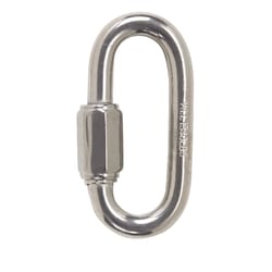 Campbell Polished Stainless Steel Quick Link 1540 lb 3-1/4 in. L