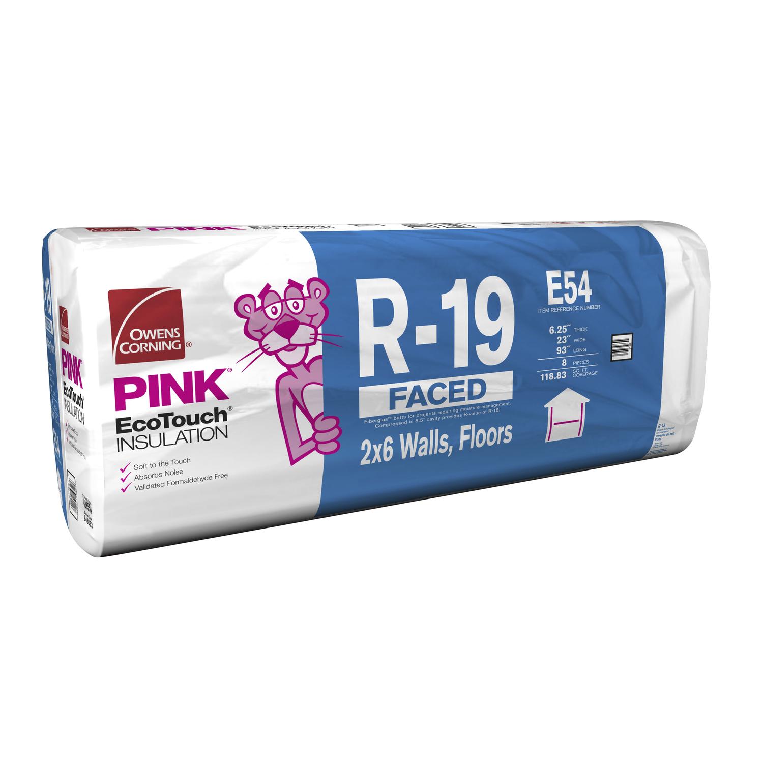 UPC 047563502220 product image for Owens Corning Insulation 23 x 93 R19 118.83 Sq. Ft. Kraft | upcitemdb.com