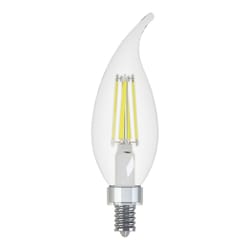 GE Refresh CAC E12 (Candelabra) LED Bulb Daylight 40 Watt Equivalence 4 pk