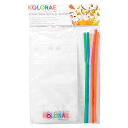 Blueoco Kolorae Clear Plastic Drink Pouch