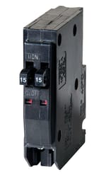 Square D QO 15/15 amps Tandem Single Pole Circuit Breaker