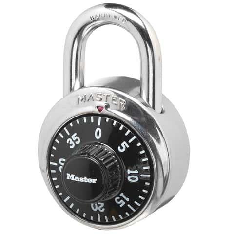 Master Lock 1500D 2-9/10 in. H X 1-7/8 in. W Steel Combination