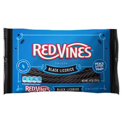 Red Vines Black  Licorice Candy 14 oz