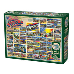 Cobble Hill Vintage American Postcards Jigsaw Puzzle 1000 pc