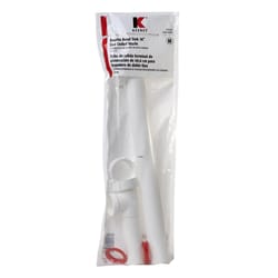 Keeney 1-1/2 in. D X 16 in. L Plastic Continuous Waste End Outlet
