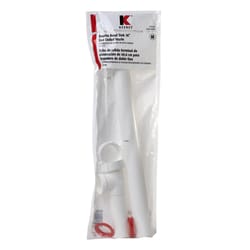Keeney 1-1/2 in. D X 16 in. L Plastic Continuous Waste End Outlet