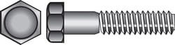 HILLMAN 1/2 in. D X 7-1/2 in. L Zinc Plated Steel Hex Bolt 25 pk