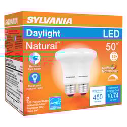 Sylvania Natural R20 E26 (Medium) LED Bulb Daylight 50 Watt Equivalence 2 pk