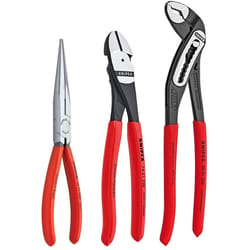 Knipex 3 pc Chrome Vanadium Steel Multi Purpose Pliers Set