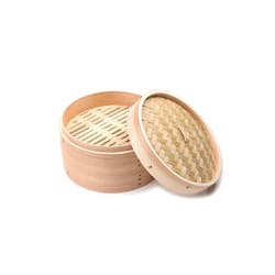 Fox Run Beige Bamboo Food Steamer