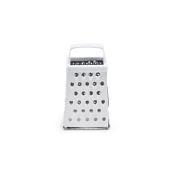 Fox Run White Stainless Steel 4-Sided Cheese Grater