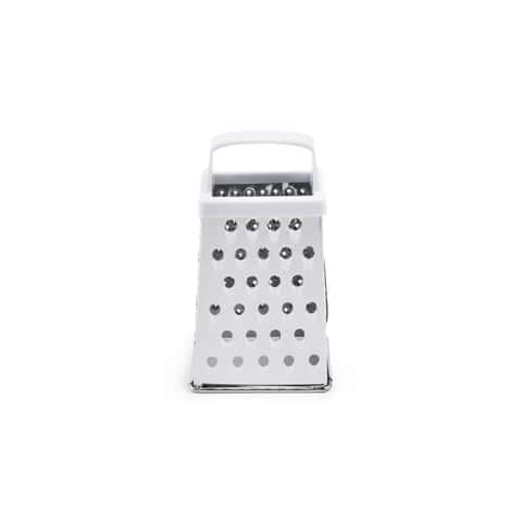 Stainless Steel Box Grater with 4 Sides Non-Stick Mirror Finish