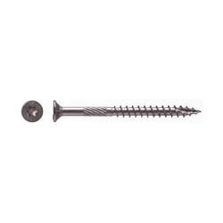 Big Timber No. 10 Sizes X 2-1/2 in. L Star Stainless Steel Deep Wood Screws