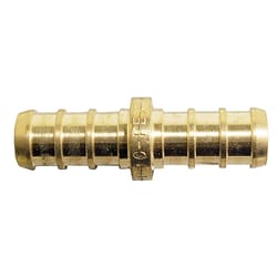 Apollo 3/8 in. Barb in to X 3/8 in. D Barb Brass Coupling