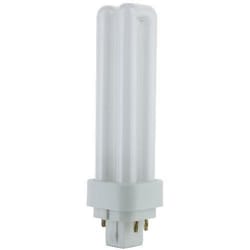 GE Ecolux 18 W T4 5.2 in. D X 5.8 in. L CFL Bulb Warm White A-Line 2700 K 1 pk