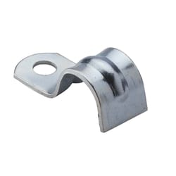 Halex 3/8 in. D Steel 1 Hole Strap 10 pk