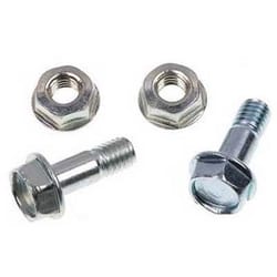 Zenport 2 in. Metal Replacement Handle Bolt Silver 2 pc