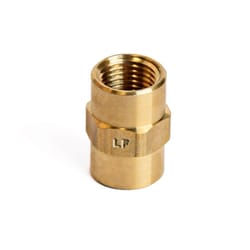 ATC 1/8 in. FPT 1/8 in. D FPT Brass Coupling