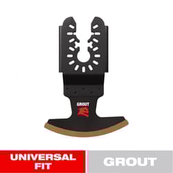 Diablo 2-3/4 in. X 2-3/4 in. W Diamond Grit Oscillating Blade Grout 1 pk