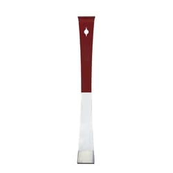 Hyde 1.6 in. W X 13.5 in. L Red Stainless Steel Bent Pry Bar